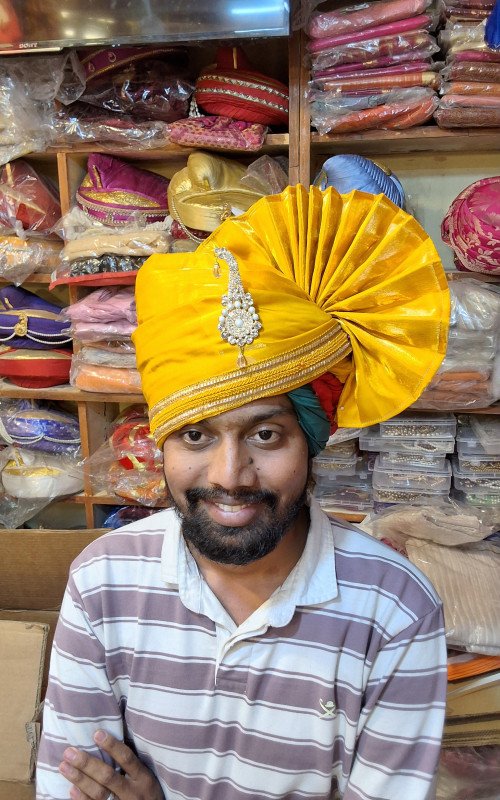 PAITHANI NAVAR DEV FETA FOR RENT AND SEAL